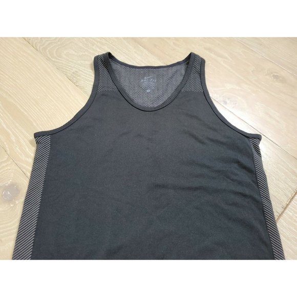 Nike DriFit Women's Small Seamless Athletic Tank Top Gym Running Black Stretch - Picture 3 of 7